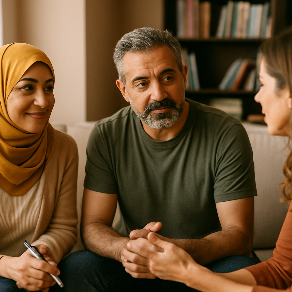 Ezdehar Parents group discussion.